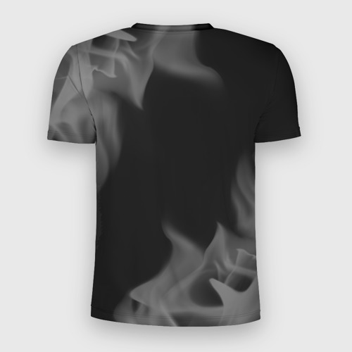 Мужская футболка 3D Slim Лучший журналист - 100% профи на тёмном фоне, цвет 3D печать - фото 2