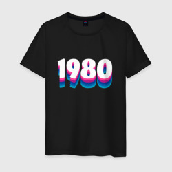 Мужская футболка хлопок Made in 1980 vintage art