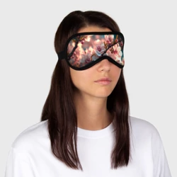 Маска для сна 3D Цветочная сакура - фото 2