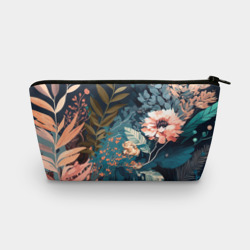 Косметичка 3D Цветы коллаж