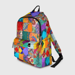 Рюкзак 3D Разноцветные лоскуты
