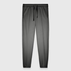 Женские брюки 3D Серый, черный градиент