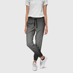 Серый, черный градиент – Женские брюки 3D с принтом купить