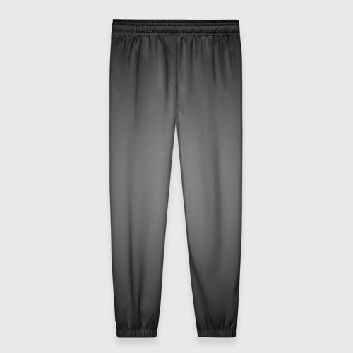 Женские брюки 3D Серый, черный градиент, цвет 3D печать - фото 2