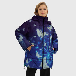 Женская зимняя куртка Oversize Сумеречный мир - фото 2