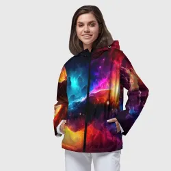 Женская ветровка 3D Космос, созданный нейросетью - фото 2