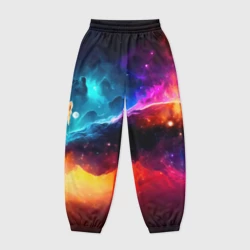 Женские джоггеры оверсайз 3D Космос, созданный нейросетью