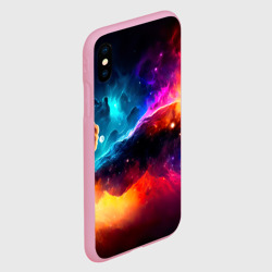Чехол для iPhone XS Max матовый Космос, созданный нейросетью - фото 2
