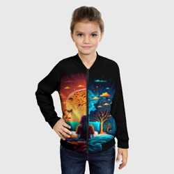 Детский бомбер 3D Яркость сознания - фото 2