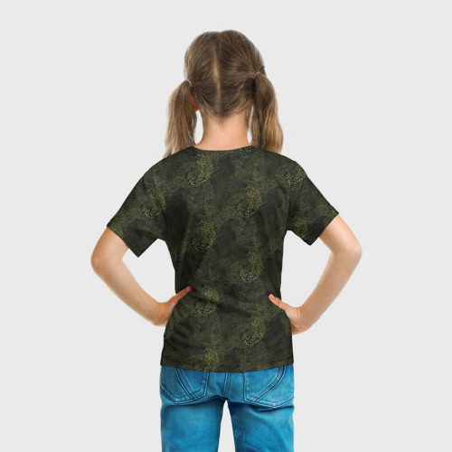 Детская футболка 3D Геннадий камуфляж, цвет 3D печать - фото 6
