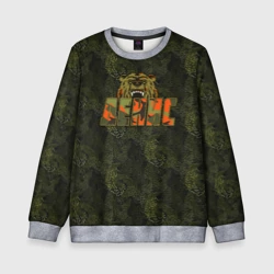 Детский свитшот 3D Денис камуфляж