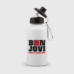 Бутылка спортивная Bon Jovi band
