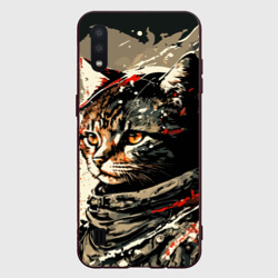 Revolutionary Cat - C-Cats collection - Huf&Sya – Чехол для Samsung A01 с принтом купить