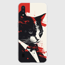 Spy Cat - C-Cats Collection - Huf&Sya – Чехол для Samsung A01 с принтом купить