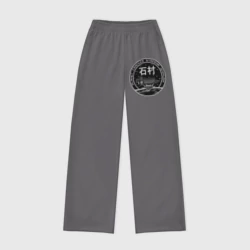 Женские брюки oversize без начеса хлопок Мертвый космос Ишимура