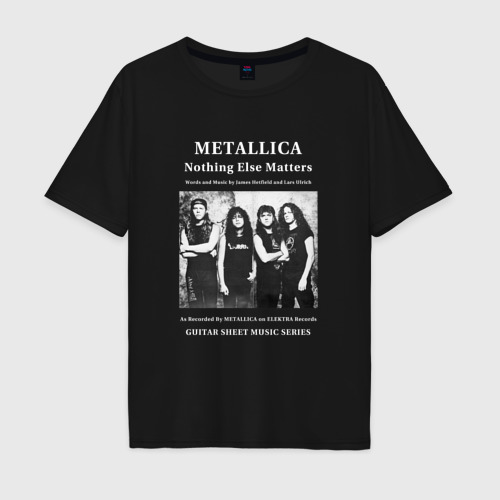 Oversize Metallica Nothing Else Matters