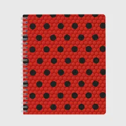 Тетрадь Камуфляж божья коровка