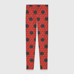 Леггинсы 3D Камуфляж божья коровка
