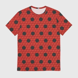 Мужская футболка 3D Камуфляж божья коровка