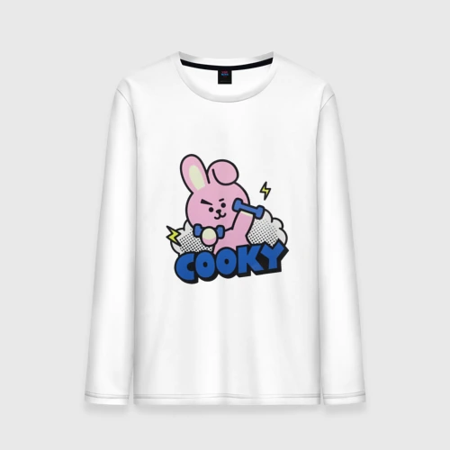 Мужской лонгслив хлопок Cooky BT21 Jungkook