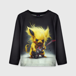 Детский лонгслив 3D Rocker Pikachu