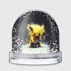 Игрушка Снежный шар Rocker Pikachu