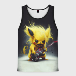 Мужская майка 3D Rocker Pikachu