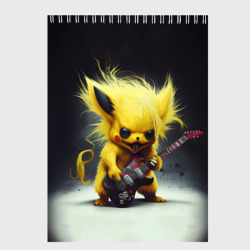 Скетчбук Rocker Pikachu