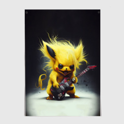 Постер Rocker Pikachu