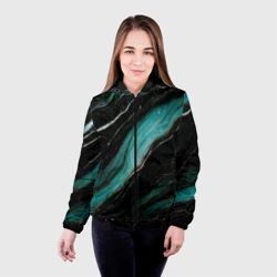 Женская куртка 3D Срез камня - фото 2