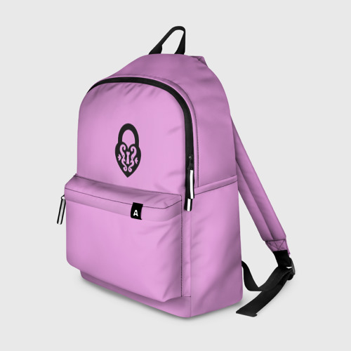Рюкзак 3D Замочек к ключику розовый