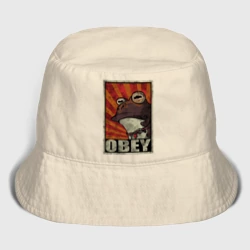 Детская панама хлопок Obey frog