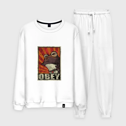 Мужской костюм хлопок Obey frog