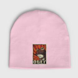 Детская шапка демисезонная Obey frog