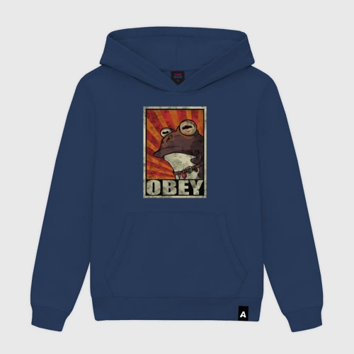Мужская толстовка хлопок Obey frog