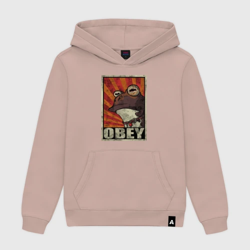 Мужская толстовка хлопок Obey frog