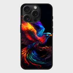 Чехол силиконовый для Apple iPhone 15 Pro матовый Магический феникс