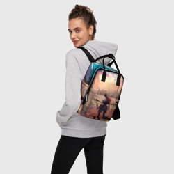 Женский рюкзак 3D Horizon пейзаж - фото 2