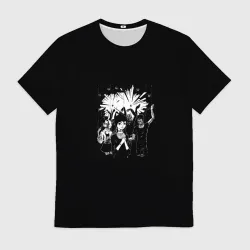 Мужская футболка 3D Pyrokinesis - Корми демонов по расписанию