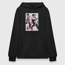 Худи SuperOversize хлопок Нана аниме