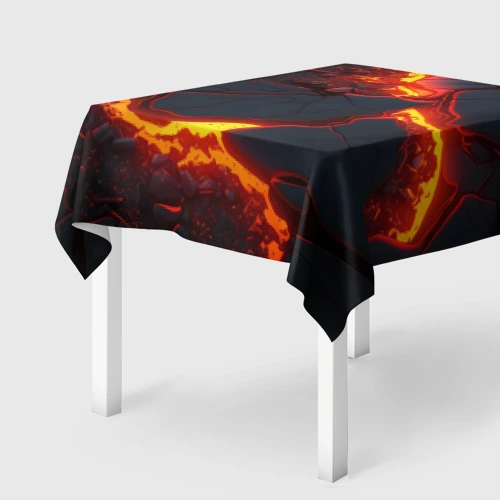Скатерть 3D Красивая неоновая лава
