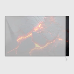 Флаг 3D Красивая неоновая лава - фото 2