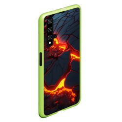 Чехол для Honor 20 Красивая неоновая лава - фото 2