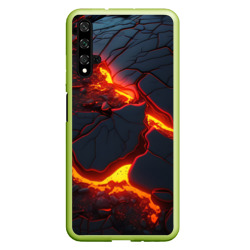 Чехол для Honor 20 Красивая неоновая лава
