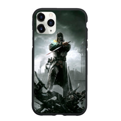 Чехол для iPhone 11 Pro Max матовый Dishonored steampunk