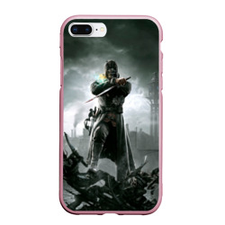 Чехол для iPhone 7Plus/8 Plus матовый Dishonored steampunk