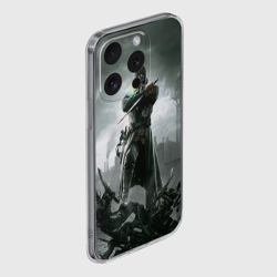 Чехол для iPhone 15 Pro Max силиконовый с защитой камеры Dishonored steampunk - фото 2