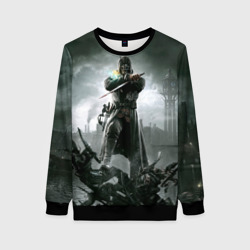 Женский свитшот 3D Dishonored steampunk