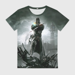 Женская футболка 3D Dishonored steampunk