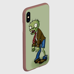 Чехол для iPhone XS Max матовый Зомби стоит - фото 2